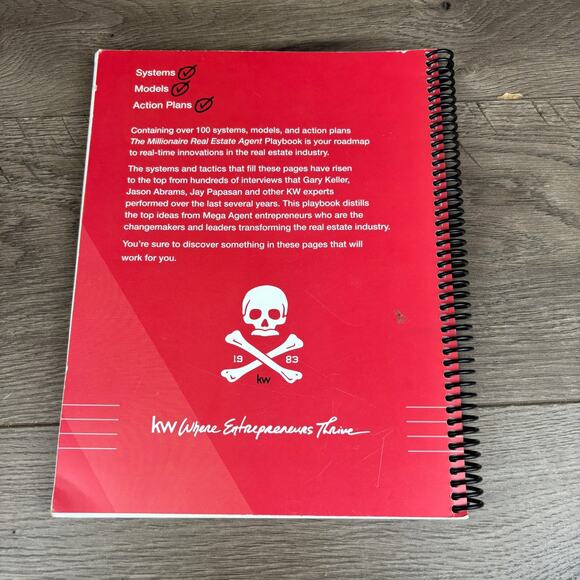 Lot of Two Books - The Millionaire Real Estate Agent - Gary Keller & Playbook - Picture 5 of 5